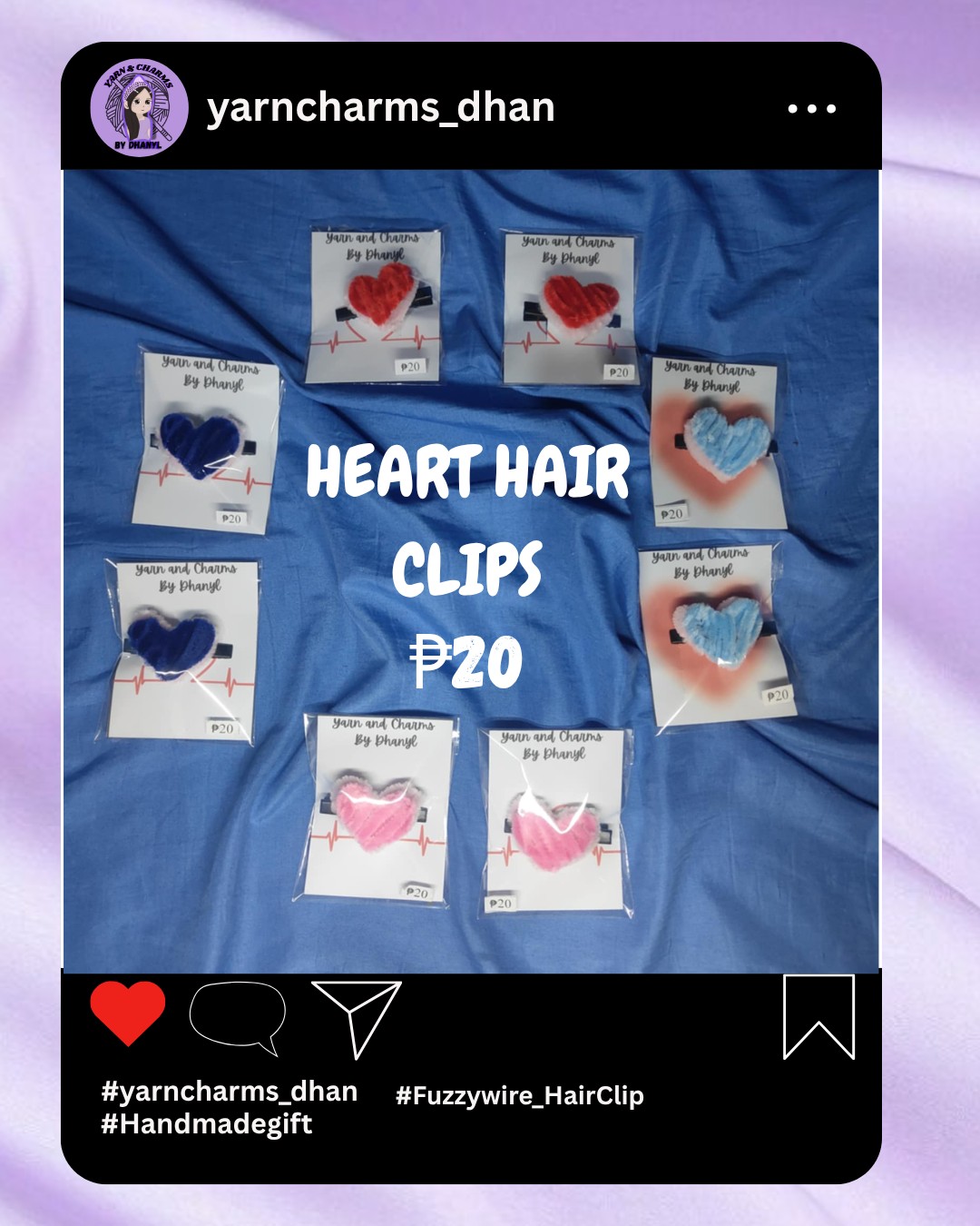 Heart Hair Clip